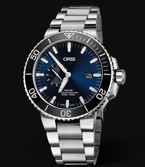 Oris Aquis Small Second Date 45.5mm 01 743 7733 4135-07 8 24 05PEB Replica Watch